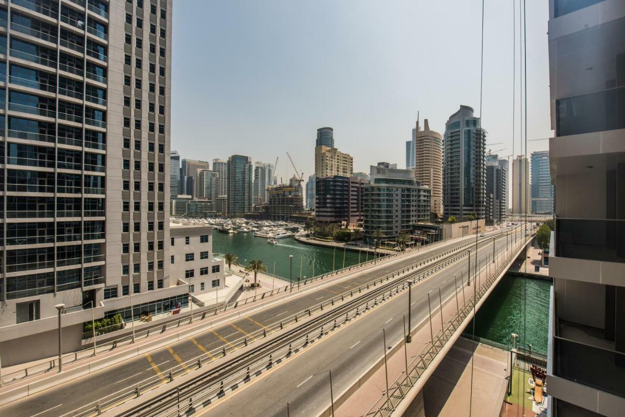 Fantastay Sparkle Tower One Bedroom Suite Marina View Dubai Exteriör bild